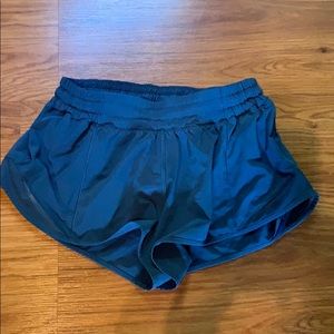 Lululemon “Royal” Hotty Hot Short Shorts